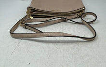 Load image into Gallery viewer, Michael Kors Womens Light Pink Pebbled Leather Adjustable Strap Crossbody Purse