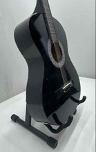 Load image into Gallery viewer, Martin Smith W-38-BK Black 6 String Acoustic Classical Guitar No Stand