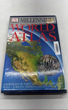 Load image into Gallery viewer, Lot Of 3 Pcs DK Millennium Edition 2000 Hardcover World Atlas Book Set