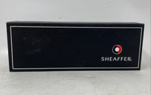Load image into Gallery viewer, Sheaffer Silver-Tone Brushed Chrome With Gold-Tone Trim Ballpoint Pen With Case