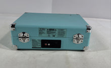 Load image into Gallery viewer, Victrola VSC-550BT Blue Bluetooth Turntable Record Player w/ 3 Speed Not Tested