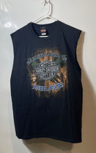Load image into Gallery viewer, Harley-Davidson Mens Black Sleeveless Crew Neck Pullover T-Shirt Size XL