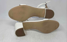 Load image into Gallery viewer, Dream Pairs Womens Ivory Open Toe Block Heel Ankle Strap Sandals Size 10