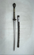 Load image into Gallery viewer, Medieval Saber Single-Handed Collectible Sword With Snakeskin Sheath Replica