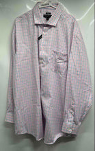 Load image into Gallery viewer, Pronto Uomo Mens Multicolor Gingham Classic Fit Dress Shirt Size 18.5 36/37