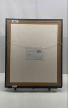 Load image into Gallery viewer, Matted & Framed Fisheye View Of Wall Street By David Mann Signed Wall Art Print