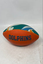 Load image into Gallery viewer, Good Stuff Multicolor NFL Miami Dolphins American Match Football Inflate 6-8 Lbs