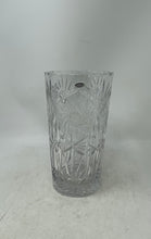 Load image into Gallery viewer, Clear Engraved Crystal Cut Handmade Home Decorative Collectible Flower Vase