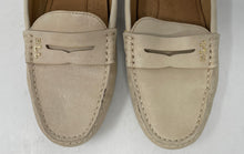 Load image into Gallery viewer, Authentic Lauren Ralph Lauren Womens Belen Fl CSL Cream Loafer Flats Size 8 B