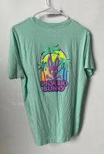 Load image into Gallery viewer, Psycho Bunny Mens Light Green Short Sleeve Crew Neck Pullover T-Shirt Size 4
