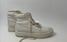 Load image into Gallery viewer, Timberland Womens Mayliss 6 Inch White Leather Lace-Up Ankle Boots Size 7.5 M