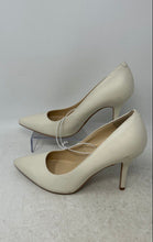 Load image into Gallery viewer, Nine West Womens Gemmha Beige Pointed Toe Slip-On Pump Heels Size 9