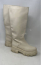 Load image into Gallery viewer, Circus By Sam Edelman Womens Dollie White Round Toe Platform Boots Size 6.5M