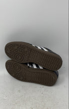 Load image into Gallery viewer, Adidas Mens Samba 019000 Black White Lace-Up Sneaker Shoes Size 5Y