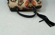 Load image into Gallery viewer, Unbranded Womens Multicolor Mexican Print Tassel Adjustable Strap Backpack