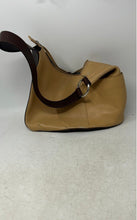 Load image into Gallery viewer, Lazaro Womens Beige Brown Leather Detachable Strap Inner Pockets Hobo Bag