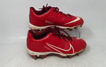 Load image into Gallery viewer, Nike Kids Hyperdiamond 4 Keystone Red White Lace-Up Softball Cleats Size 4Y