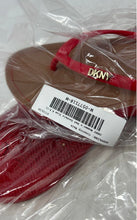 Load image into Gallery viewer, DKNY Womens Madi Red Open Toe Slip-On Flat Flip Flop Sandals Size 8.5-11