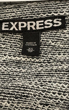Load image into Gallery viewer, Express Womens Gray Heather Long Sleeve Knitted Cardigan Sweater Size XS