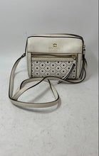 Load image into Gallery viewer, Kate Spade New York Womens Perri Lane Looloo White Leather Small Crossbody Bag