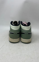 Load image into Gallery viewer, Nike Womens Air Jordan 1 Mid SE CZ0774 Green Black Pink Sneaker Shoes Size 8.5