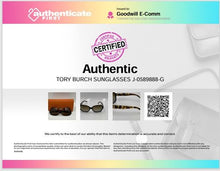Load image into Gallery viewer, Authentic Tory Burch Women's Dark Tortoise Sunglasses Whit Case