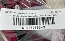 Load image into Gallery viewer, Pro-Line Mens Red Florida State Seminoles Football Hat One Size