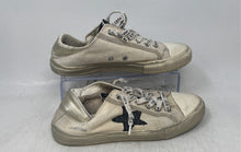 Load image into Gallery viewer, Vintage Havana Womens Alive White Black Lace-Up Low Top Sneakers Shoes Size 7.5
