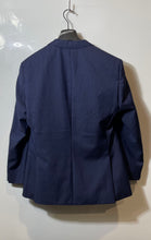Load image into Gallery viewer, Hugo Boss Mens Blue Wool Long Sleeve Notch Lapel Two-Button Blazer Size 38S