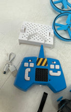 Load image into Gallery viewer, Snaptain SP300 White Blue Hand-Operated Drone Camera With Accessories Not Tested
