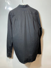 Load image into Gallery viewer, Desigual Mens Black Cotton Embroidered Long Sleeve Button-Up Shirt Size Large