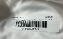 Load image into Gallery viewer, Adrianna Papell Womens White Sleeveless Back Zip Sheath Dress Size 6 With Tag