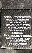 Load image into Gallery viewer, Ann Taylor Womens Gray Flat Front Back Zip Straight & Pencil Skirt Size 8