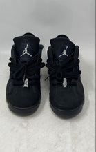Load image into Gallery viewer, Nike Boys Air Jordan 6 Retro Low 768881-003 Black Lace-Up Sneaker Shoes Size 7Y