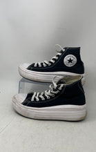 Load image into Gallery viewer, Converse Womens Chuck Taylor All Star Move Black White Sneaker Shoes Size 8.5