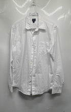 Load image into Gallery viewer, J.Crew Performance Mens White Long Sleeve Collared Pocket Button-Up Shirt Size M