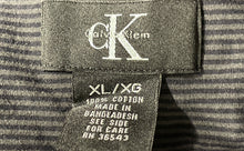 Load image into Gallery viewer, Calvin Klein Mens Black Plaid Print Long Sleeve Collared Button-Up Shirt Size XL