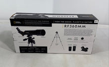 Load image into Gallery viewer, National Geographic RF360MM Black Portable Panhandle Mount Refractor Telescope