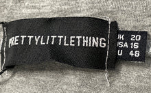 Load image into Gallery viewer, Prettylittlething Womens Gray Elastic Waist Stretch Pull-On Maxi Skirt Size 16