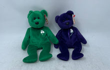 Load image into Gallery viewer, Lot Of 2 Pcs Ty Beanie Babies Erin & Princess Bear Plush Toys Collection w/ Tags