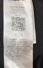 Load image into Gallery viewer, Armani Exchange Mens Black Short Sleeve Crew Neck Pullover T-Shirt Size Large