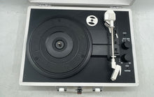 Load image into Gallery viewer, Victrola White Portable Vinyl Turntable Record Player Untested No Power Cable