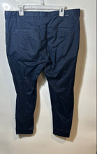 Load image into Gallery viewer, Armani Exchange Mens Blue Flat Front Pockets Straight Leg Dress Pants Size 38