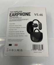 Load image into Gallery viewer, TWS M62 Black Bluetooth V5.46 Wireless Earphone With USB Charger In Box NCL