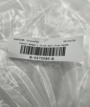 Load image into Gallery viewer, Fossil Womens BT4028001 Black Leather Scalloped Buckle Fashion Belt Size Large