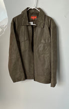 Load image into Gallery viewer, Nederland Mens Brown Leather Pockets Long Sleeve Full-Zip Jacket Size Large