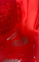 Load image into Gallery viewer, Franklin Unisex Red Leather Field Master Adjustable Beginners Baseball Glove