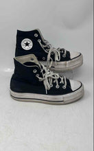 Load image into Gallery viewer, Converse Womens CTAS Lift High 560845F White Black Lace-Up Sneakers Shoes Size 6
