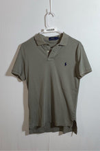 Load image into Gallery viewer, Polo Ralph Lauren Mens Gray Cotton Short Sleeve Collared Polo Shirt Size S
