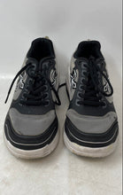 Load image into Gallery viewer, Gdefy Womens Defyer Gray Black Lace-Up Low Top Round Toe Sneaker Shoes Size 8